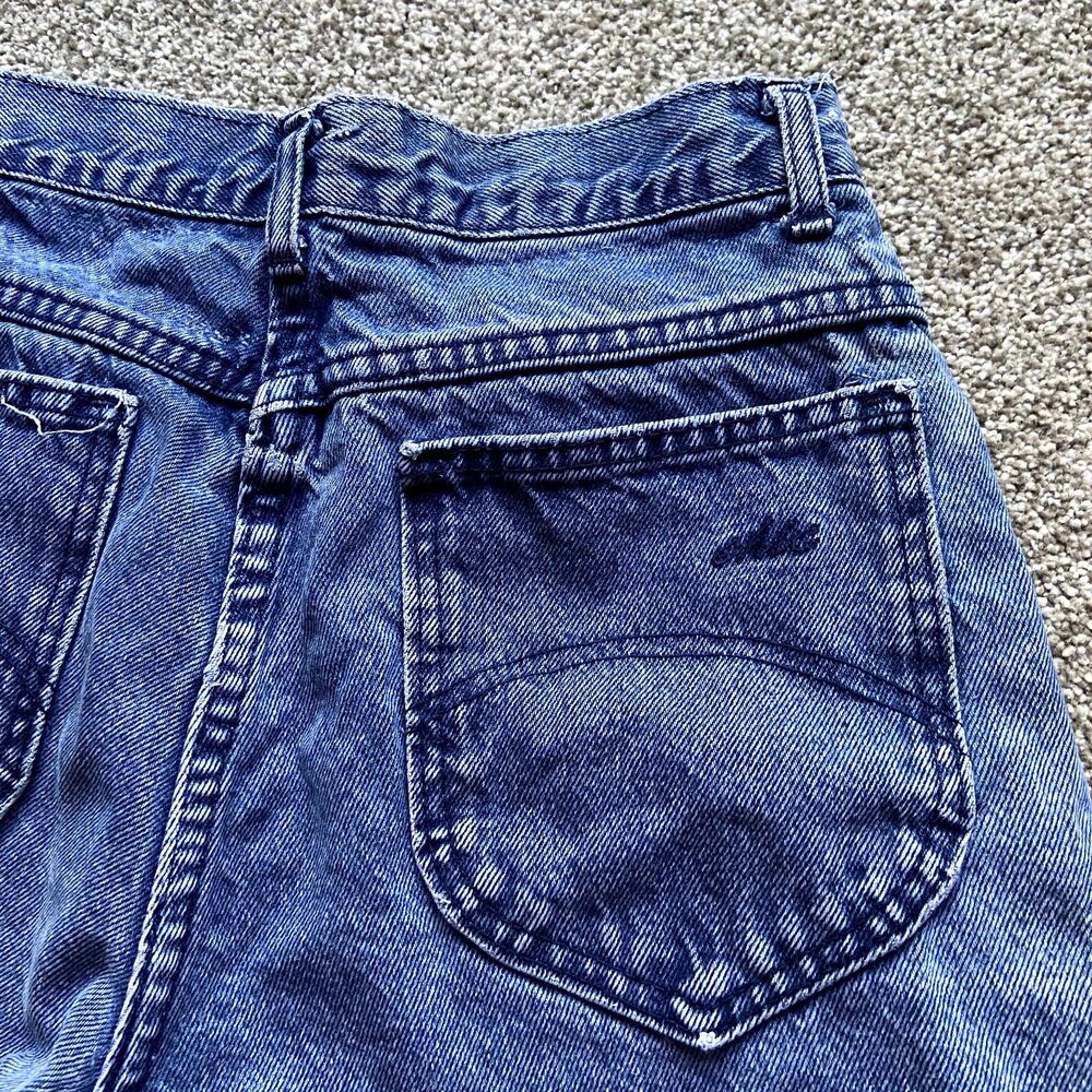 VINTAGE HIGH WAISTED CHIC JEANS MADE IN THE USA SIZE 4 - Picture 5 of 11